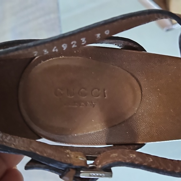 Gucci Hasler Horsebit Sandals - Picture 3 of 9